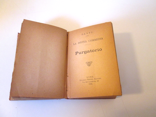 DANTE-LA DIVINA COMMEDIA.E.Perino Ed.,1891.Volume Unico,Formato Mignon - Picture 5 of 6