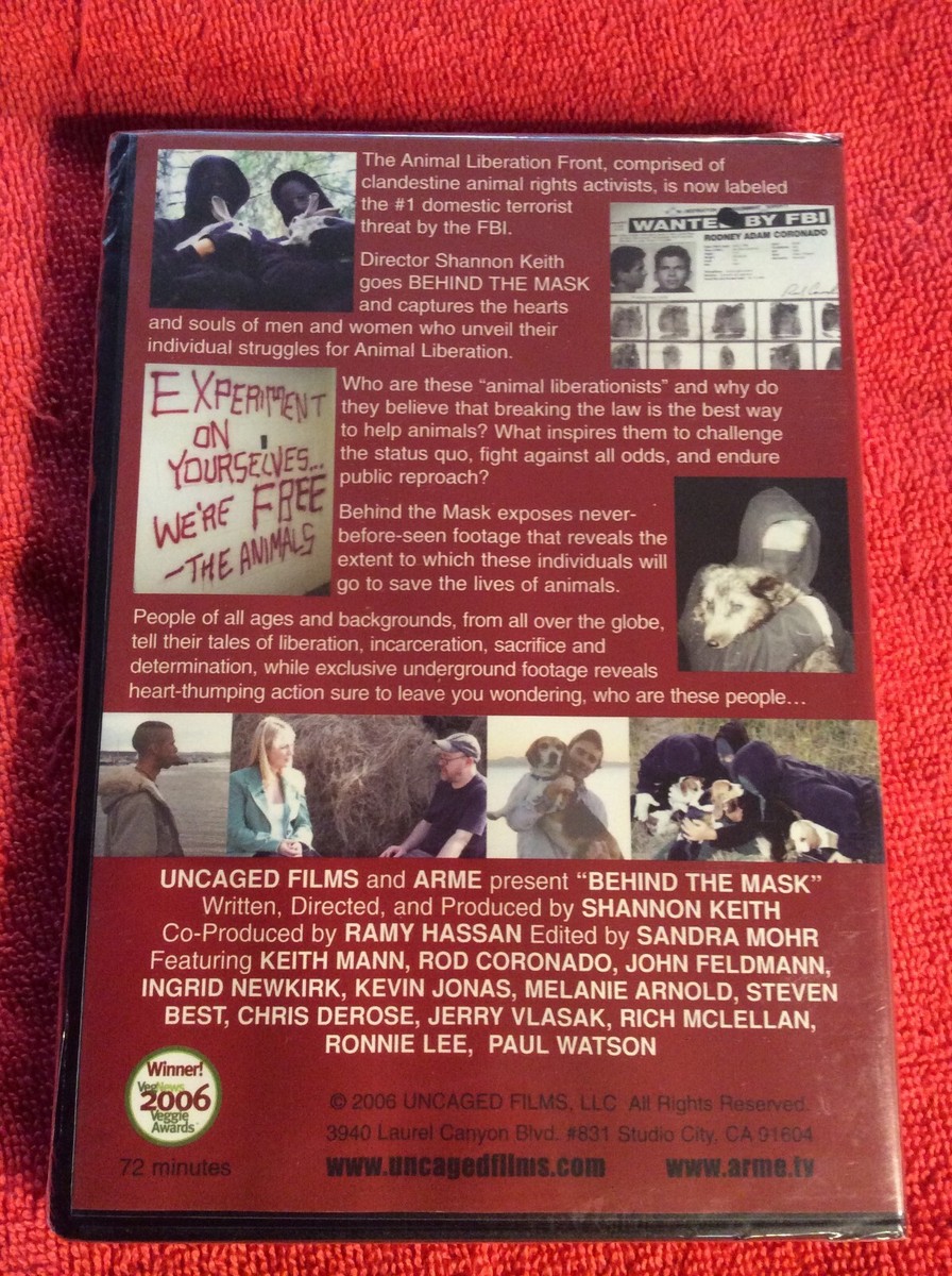 DVD BEHIND THE MASK THE STORY OF THE PEOPLE WHO RISK