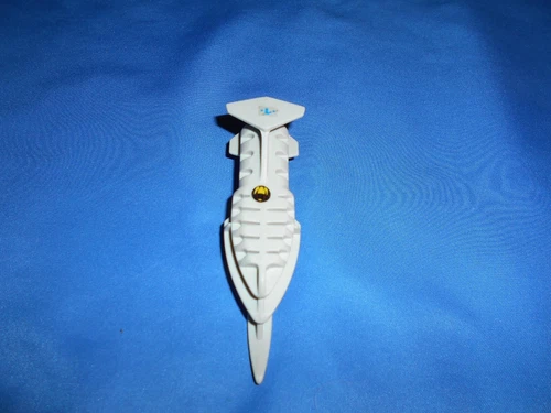 1987 GI JOE ARAH COBRA WOLF SKI TORPEDO STICKER PART ACCESSORY