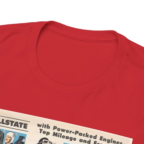 Vintage 1960's Sears Allstate Motorcycles & Scooter Retro Unisex Tee, Heavy - Picture 102 of 109