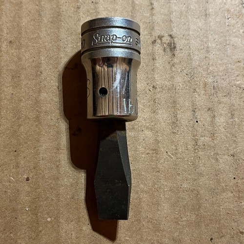 SNAP-ON SW28A 1/2" DRIVE FLAT HEAD SLOTTED BIT SOCKET - C