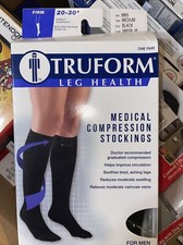 MEDICAL SUPPORT STOCKINGS COMPRESSION TRUFORM 20-30 BEIGE SZ XL NWB