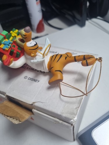 Genuinely TIGGER 207 Disney Ornament 26231 W/BOX Grolier Disney Christmas Magic - Picture 7 of 11