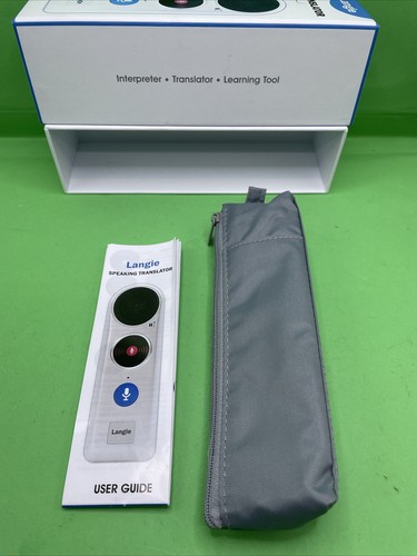 Langie Portable Electronic Translator Comet 2 Way 52 Language LT-52 Japan Used - Picture 6 of 6