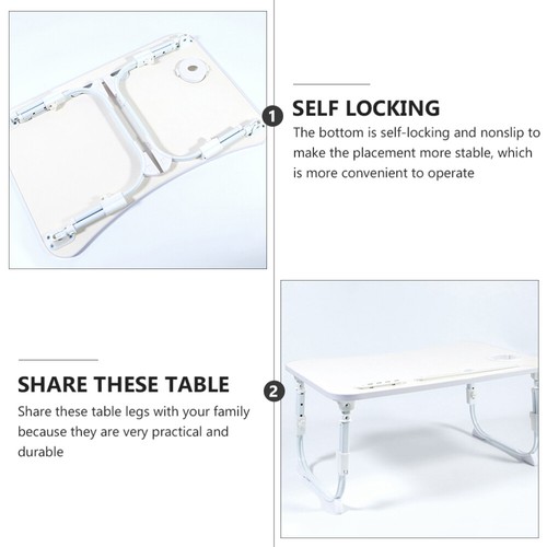 Les Jambes De Table En Forme U Auto-verrouillables Pieds Bureau D'ordinateur - Afbeelding 3 van 12