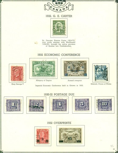 CANADA 1859 -1967 Collection, Mint & used on Minkus pages, Scott $5,653.00 - Picture 12 of 12