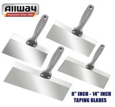 Allway Taping Filling Knife Blade Stainless Steel Drywall Plaster Putty SemiFlex