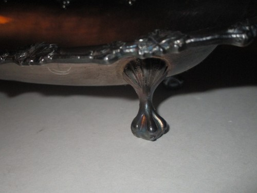 Sheffield Silver on Copper #434 Footed Serving Dish - Picture 7 of 8