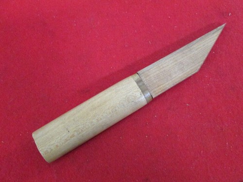 EC085 Japanese cutting out with a knife 35mm L150mm wood carving KIRIDASHI - Imagen 12 de 12