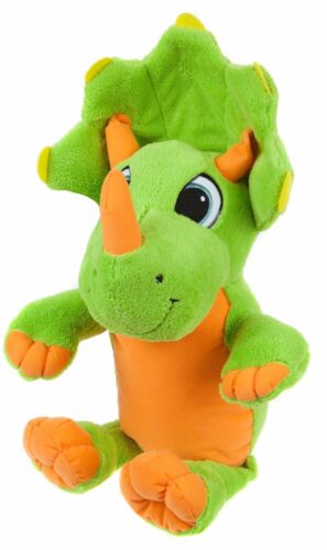 Plüschtier Dinosaurier XXL, Kuscheltier groß grün, pink, gelb, Stofftier ca.60cm - Bild 2 von 3