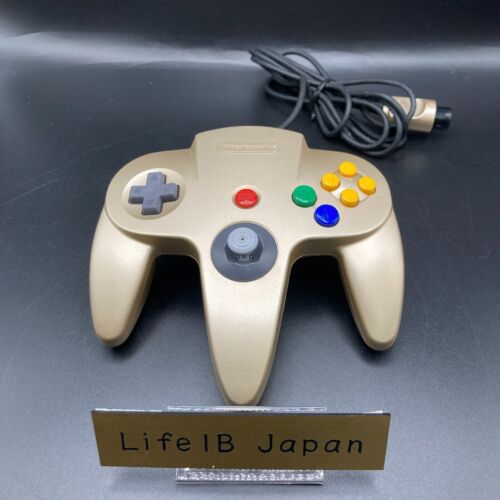 Consola Nintendo 64 Dorada NTSC-J con Mando y Caja Original - Excelente - Imagen 22 de 24