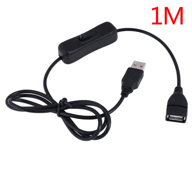 1M USB Date Cable Male to Female Switch ON OFF Cable Toggle LED Power F`YUJF 1M USB Date Cable Male to Female Switch ON OFF Cable Toggle LED Power F`YUJF