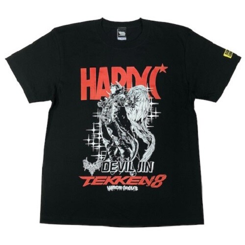 Tekken 8 Devil Jin T-shirt Black HARDCC Japan limited New | eBay