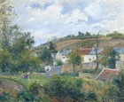 10199.Decor Poster.Room home wall art.Camille Pissarro painting.The Hermitage