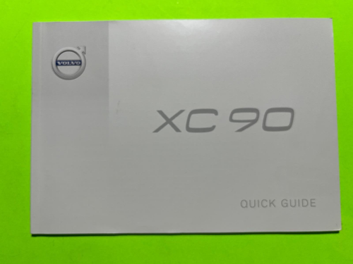 2018 Volvo XC90 Factory Owners Manual Supplement Set & Case *OEM* - Picture 7 of 10