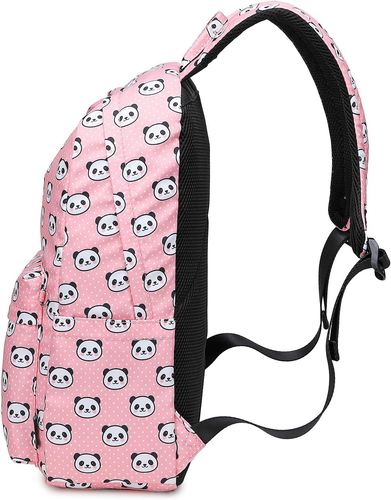 Lightweight Cute Panda Backpacks for Girls School Backpacks with Lunch Bag (Pand - Picture 3 of 12