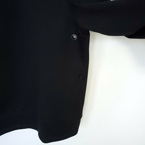 THE ARRIVALS Langarm-Sweatshirt mit Stehkragen Damen Gr. XL schwarz Reißverschlusstaschen - Bild 9 von 12