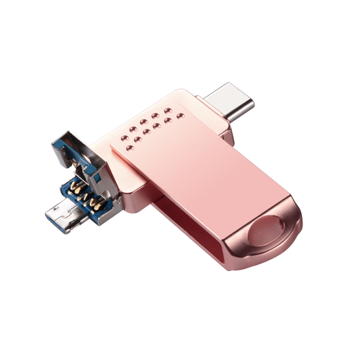1TB USB C Thumb Flash Drive Phone Photo Stick 3in1 USB 3.0 External Storage Pen - Afbeelding 7 van 16