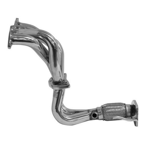 DC Sports Polished Header for 03-07 Honda Accord 2.4L - Picture 3 of 6