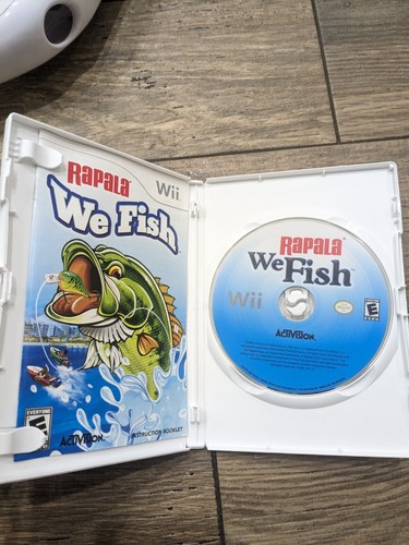 Nintendo Wii Bass Pro Shops Psyclone hunting controller & Rapala We Fish game - Picture 6 of 7