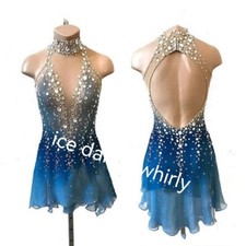 Ice skating set Gymnastics set beautiful show outfit girl spin stick