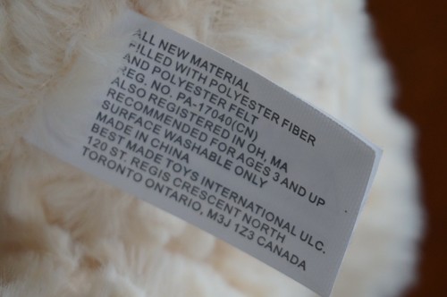 PLUSH Best Made TOYS Walgreens HAPPY Go Fluffy Cream BUNNY Rabbit Stuffed Easter - Picture 10 of 12