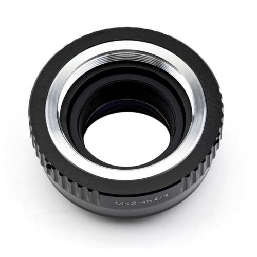 Lens Adapter Focal Reducer Speedbooster for M42 Screw Lens to Micro M4/3 Mount - Afbeelding 1 van 4