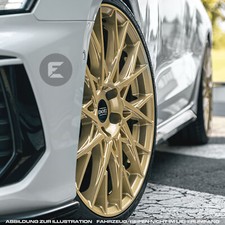 Alufelgen Satz für Audi Q5 in 19 Zoll Fuji gold Räder 8x19 ET40 Felgen mit ABE