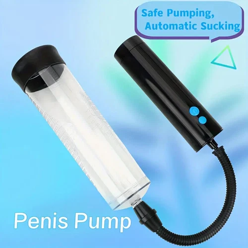 Automatic Penis Pump Vacuum Extender Enlargement Tool Vacuum Pump Male Trainer - Picture 2 of 12
