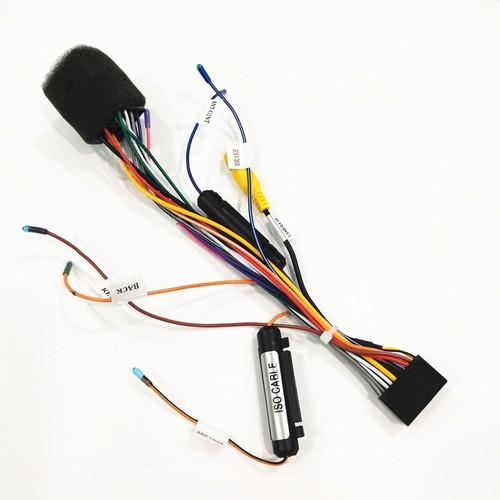 Car Wiring Harness Connector For ISO Radio Stereo Rearview Cam Adapter Plug Play - Picture 13 of 16