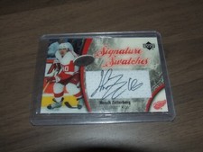 2005-06 Upper Deck Ice Signature Swatches #SS-HZ Henrik Zetterbert Auto