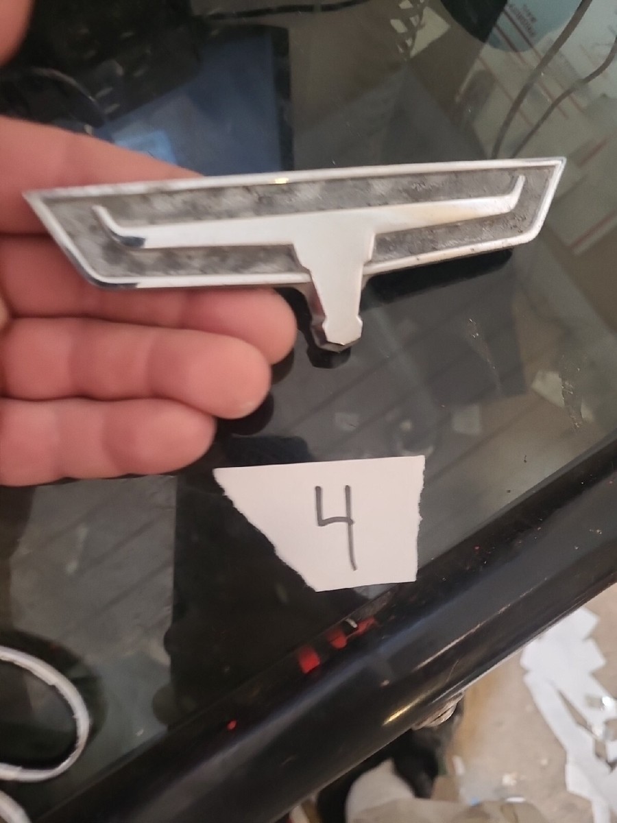 1966 67 FORD RANCHERO TAIL GATE EMBLEM OEM C6DB-6642514 | eBay