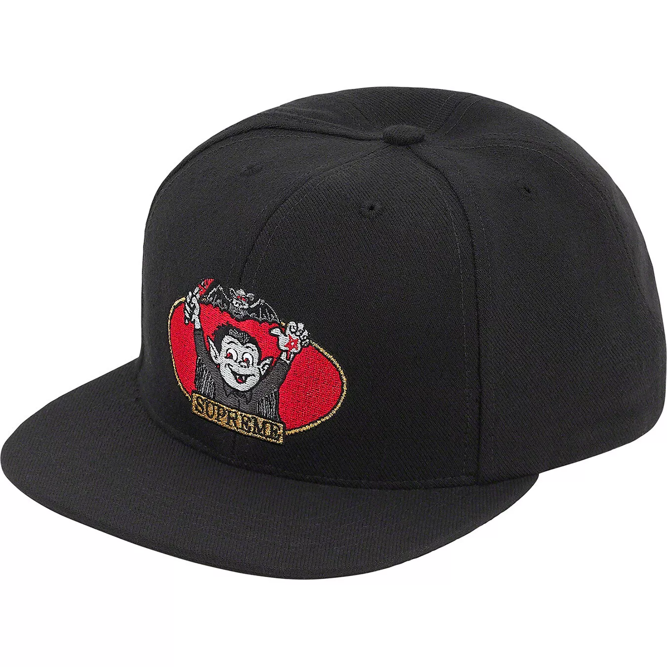 SUPREME NYC Made In USA Vampire Boy 6 panel CAP SS21H135 Black sean cliver Rare