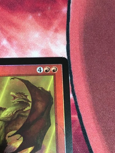 C6591 Magic The Gathering Magic Dominaria Remastered Shivan Dragon #329 lámina casi nueva rara retro - Imagen 6 de 12