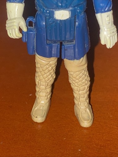 STAR WARS HAN SOLO figure HOTH OUTFIT original KENNER 1980 Dark Pants? Face? - Picture 4 of 9