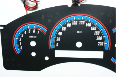 for Nissan Titan & Armada glow gauge plasma dials tachoscheibe glow indicators