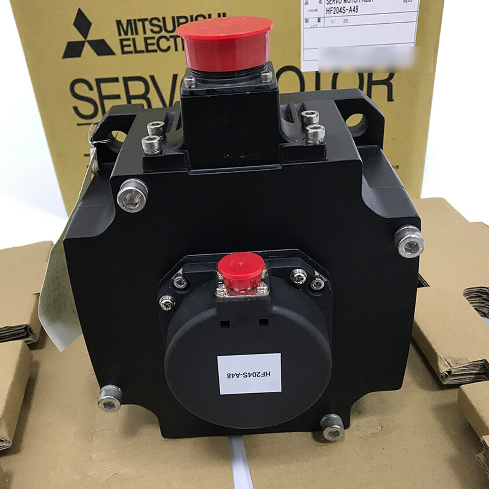 One New Servo Motor   HF204S-A48 in box   #A6-37