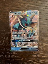 Pokémon TCG Vaporeon GX SM Black Star Promo SM172 Holo Promo