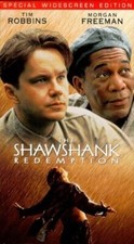 VHS Tim Robbins The Shawshank Redemption NEW OVP Warner Bros.