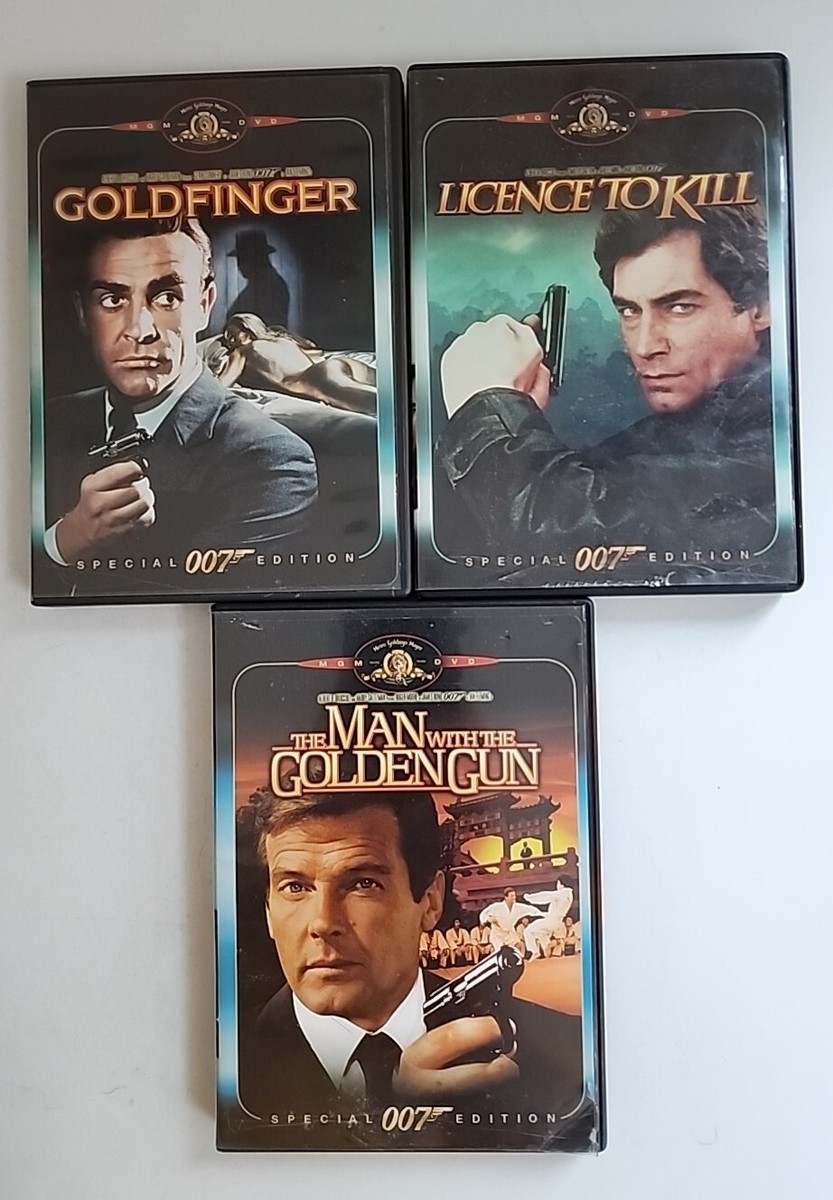 James Bond 007 Special Edition DVD Lot: Goldfinger, License