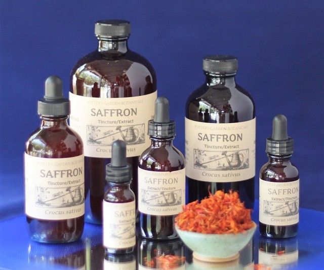 SAFFRON Tincture 4 Anxiety Depression Heart Lycopene Folk Healing