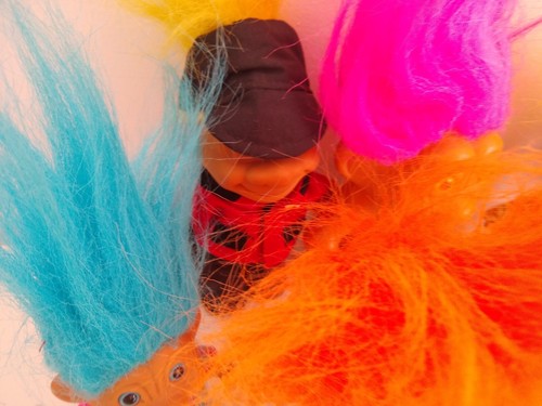 Konvolut 10 Troll Toys Thomas Dam Puppen Bleistift andere - Bild 3 von 8