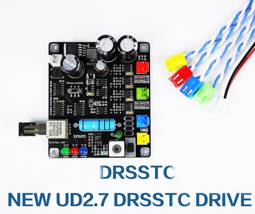 DRSSTC UD2.7 Finished Dual Totem Phase Shift Compensation Driver Board - Picture 3 of 8