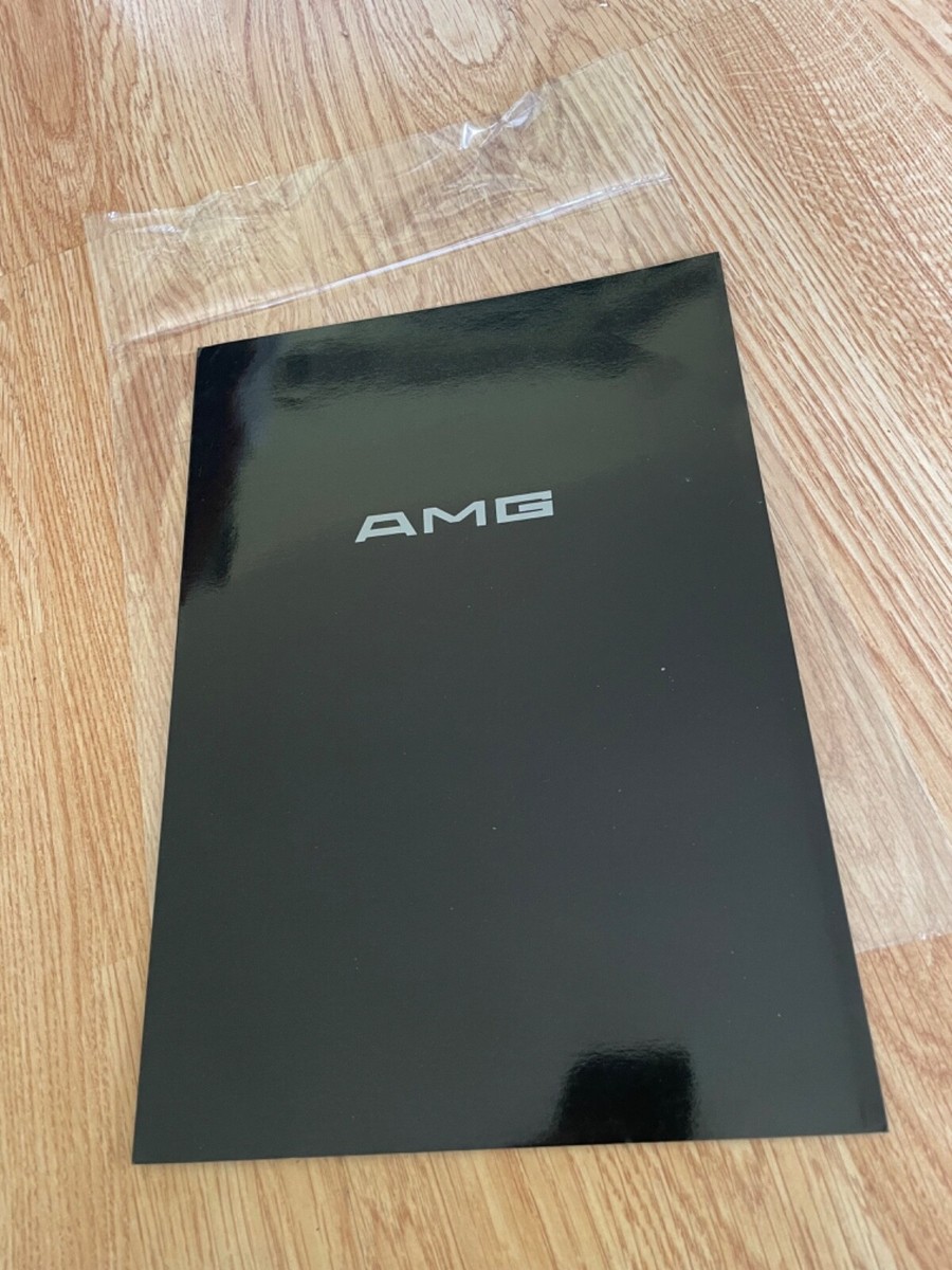 AMG PRE MERGER HAMMER BROCHURE W126 W124 190e 560SEC 6.0 V8 RARE