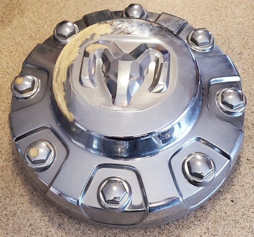 19-25 Dodge Ram 2500 3500 Dually Chrome FRONT Wheel Center Cap Hubcap 6MP52TRMAB