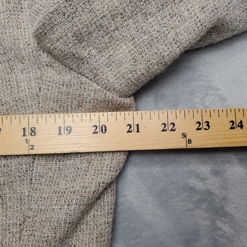 Pendleton Jacket Mens 40 Beige 100% Virgin Wool Blazer Sport Coat Elbow Patches  - Picture 10 of 12