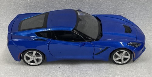 2014 CORVETTE STINGRAY COUPE BLUE 1:24 MAISTO SPECIAL EDITION RARE RARE FIND - Picture 12 of 12