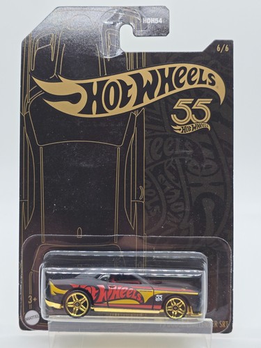 2023 Hot Wheels 55th Anniversary Red & Gold Chrome Complete Set Chase Included - Picture 13 of 15