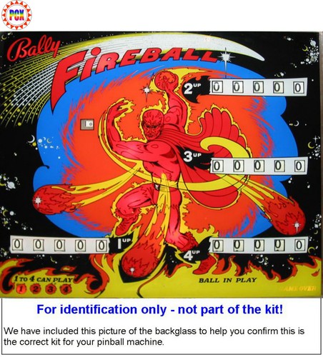 1972 Bally Fireball Pinball Machine EM Fuse Kit - 10 Fuses - Picture 2 of 2