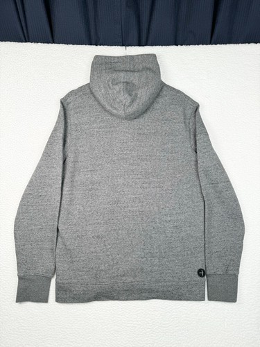Relwen Surf Mesh Hoodie Mens Large Gray Hooded Pullover - NEW - Picture 2 of 13